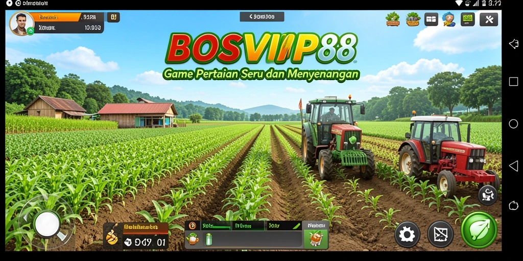 Tampilan gameplay seru dan menarik di BOSVIP88.