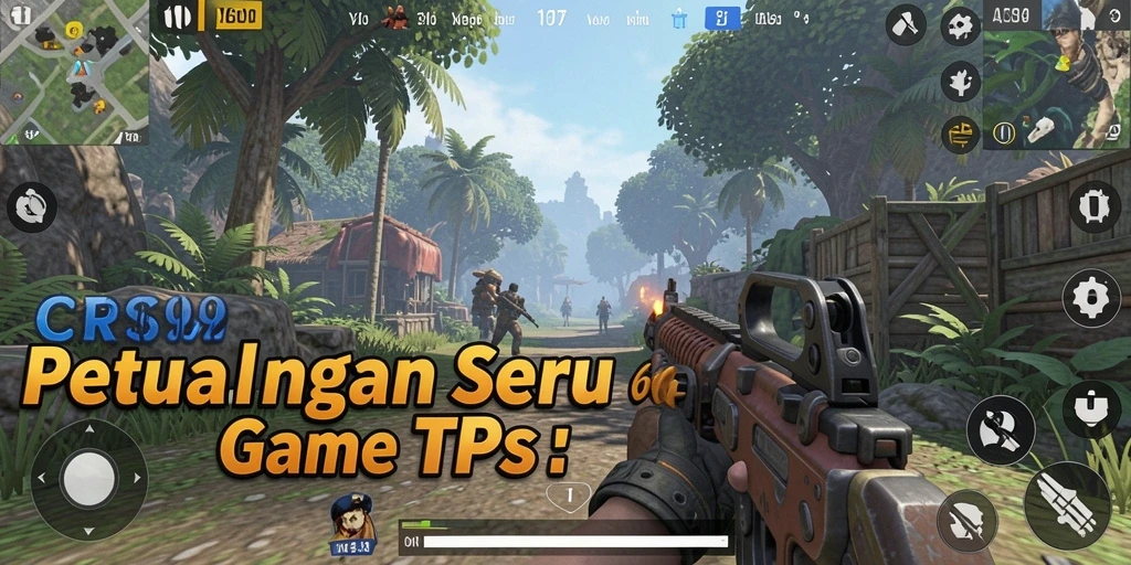 Tampilan gameplay seru dalam CRS99 dengan grafis yang memukau.