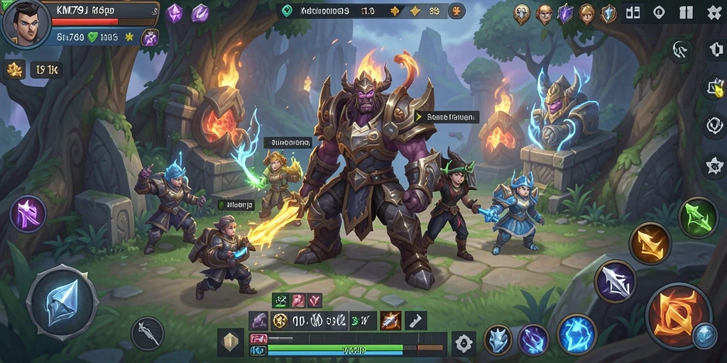 Gameplay seru di KM789 yang penuh aksi petualangan.