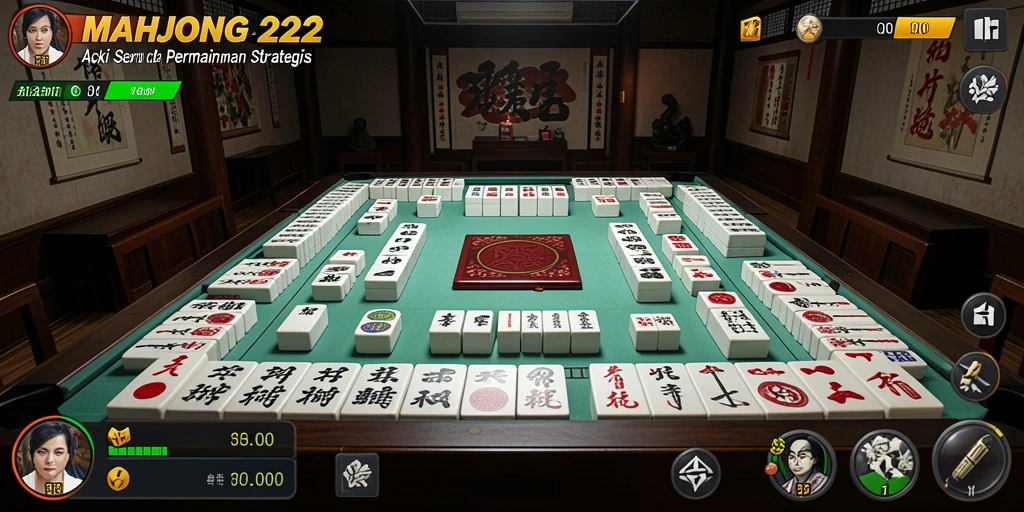 Tangkapan layar dari gameplay menarik MAHJONG222 yang penuh aksi.