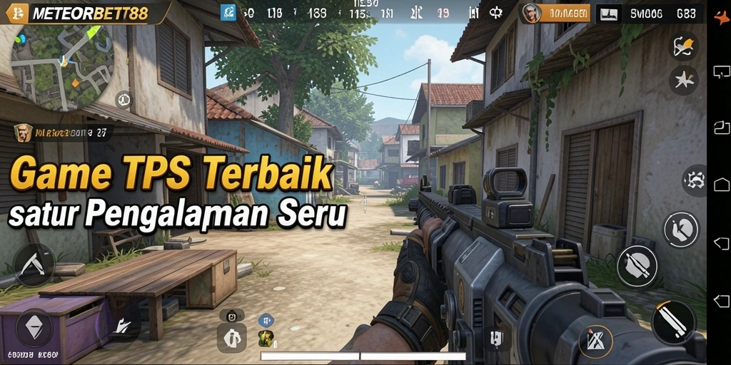 Tampilan gameplay METEORBET88 yang menegangkan dan seru.