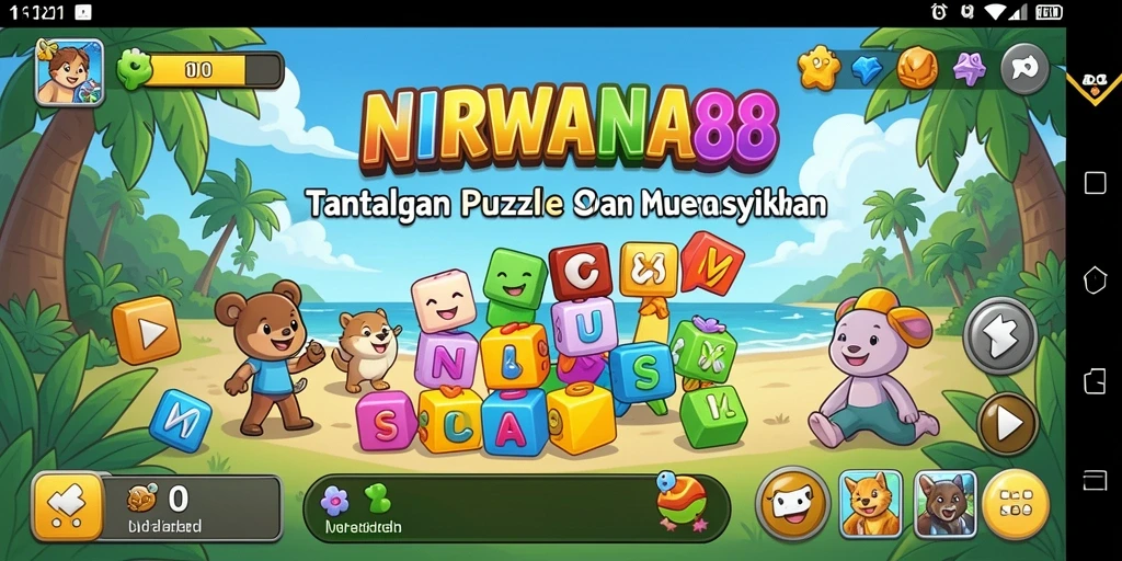 Gameplay seru NIRWANA88 dalam menyelesaikan teka-teki puzzle.