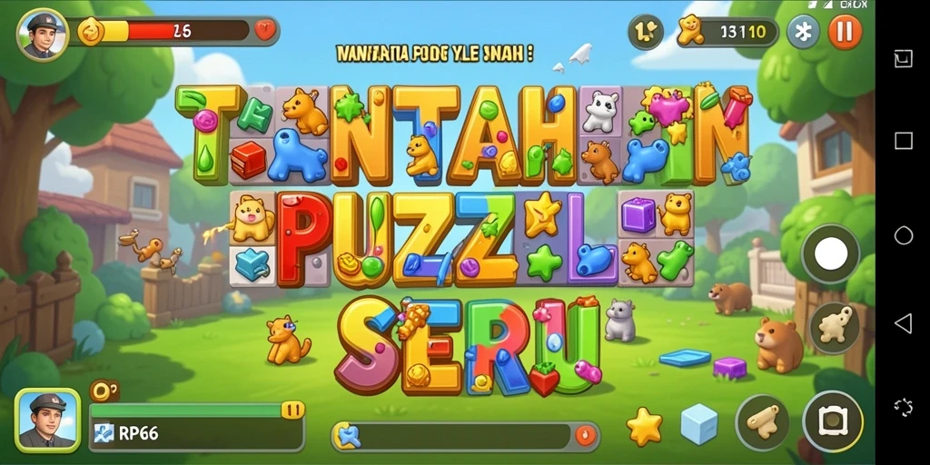 Tampilan gameplay RP66 dengan teka-teki yang menantang.