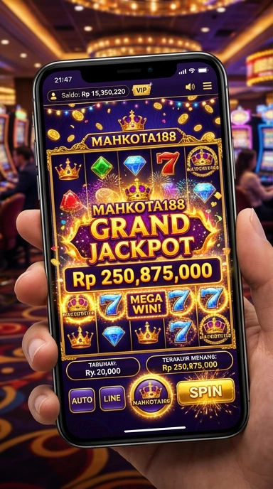 Tampilan antarmuka pengguna mahkota188 yang intuitif.